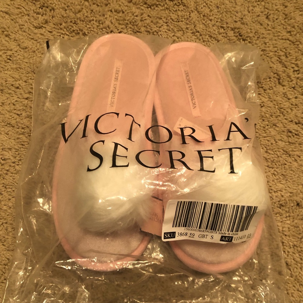 VS bunny slippers